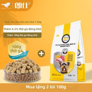 LANGSHI | Thức Ăn Cho Chó Nhỏ & Bé 1.5kg