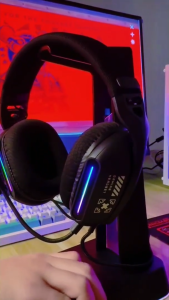 ONIKUMA GT808 Tri-Mode Gaming Headset Onikuma GT808 RGB Lighting 2.4G Wireless Gaming Headphones E-Sports Headset Bluetooth 5.3 for PC/Computer/Mobile phone