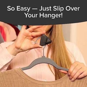 12ชิ้น/ชุดตัวเชื่อมต่อไม้แขวนเสื้อคลิปขยายตู้เสื้อผ้าตะขอตะขอห้อยสิ่งของตะขอแขวนเสื้อผ้าตู้เสื้อผ้าตะขอแขวนที่แขวนเสื้อโค้ททรงกว้างขวางตะขอไม้แขวนเสื้อทรงสามเหลี่ยมตะขอแขวนที่ตะขอแขวนเสื้อสามเหลี่ยมกว้างขวางสินค้าข้ามชายแดน