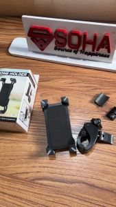 Hsm-008 Bike Holder Model Universal di STANG Sepeda & Motor Model X 4 Sisi Holder