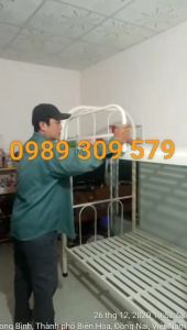 GIƯỜNG TẦNG SẮT ỐNG TRÒN TẦNG BẰNG - GIÁ TẠI XƯỞNG - MỚI 100%- GIƯỜNG PHÒNG NGỦ