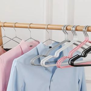 Móc treo quần áo người lớn trẻ em chống trượt móc phơi đồ inox bọc nhựa thiết kế đẹp độ bền cao - Takora