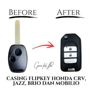 Casing FlipKey CASING FLIPKEY MOBIL HONDA BRIO CRVJAZZ