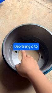 Tăm bua 1080 lòng 32cm tổng cao 202cm bản má phanh 14cm cổ đáy 18cm 6 lỗ tắc kê dùng cho xe ô tô 35 tấn