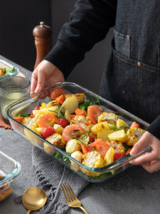 onlycook | Fish Steaming Glass Plate Rectangular