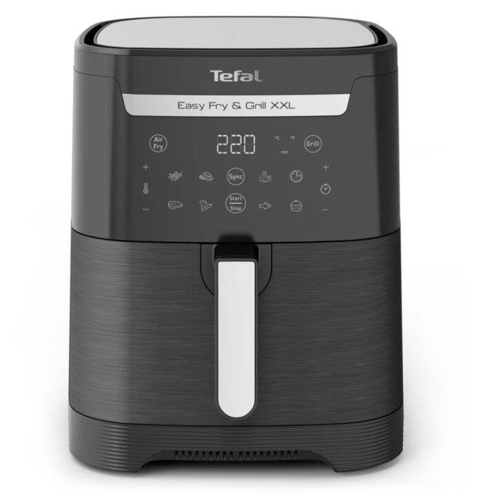 Tefal EY8018 Easy Fry Healthy Air Fryer & Grill XXL Digital 6.5L ...