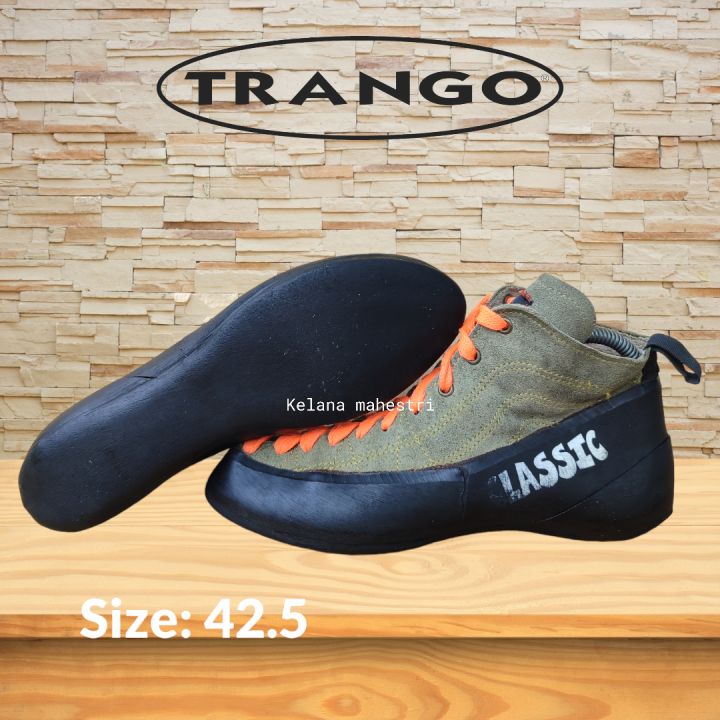 Trango classic climbing shoes size 42 sepatu panjat tembing alam