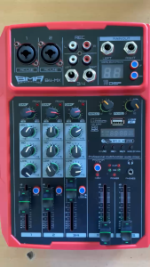 Mini Mixer 4 Channel BMA B4-MX 48V Power USB Mp3 Player