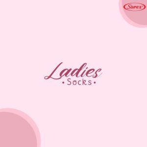 SOREX LADIES SOCKS K8301 K8302 K8303 K8304 - KAOS KAKI WANITA
