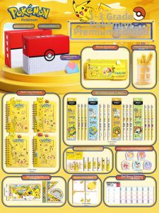 FEIYU | Pikachu Themed Stationery Gift Box for Kids