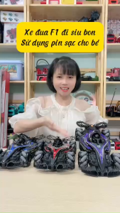 Xe Đua Địa Hình F1 Phun Khói Drift Xoay 360 Độ Có Âm Thanh Ánh Sáng Đa Chưc Năng Di Chuyển Nhiều Hướng Tốc Độ Cao Cho Bé