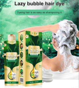 HeeHaa Pure Plant Extract Bubble Dye Cover Grey Hair Nodamage To Hair Dyeing Care Maintenance In One