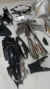 Bộ dàn áo xe WAVE S110 - RS110 màu BẠC đời 2009 đến 2010 nhựa ABS nguyên sinh - Vỏ nhựa xe Wave S110