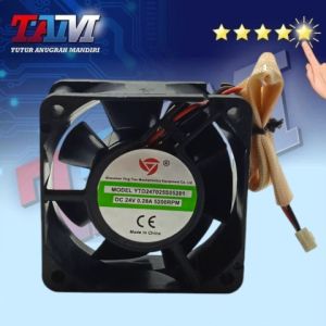 KIPAS DC 24V 0.28A 6x6x2.5cm YT 5200rpm: Fungsi & Spesifikasi