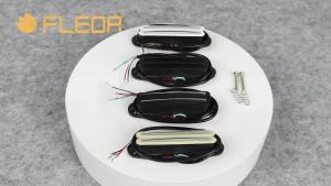 FLEOR | FLEOR Alnico 5 Dual Rails Guitar Pickup Single Coil Humbucker 6K Cho Các Bộ Phận Đàn Guitar ST - Cấu Trúc Bằng Nhựa Kim Loại Nhiều Màu Sắc Tùy Chọn