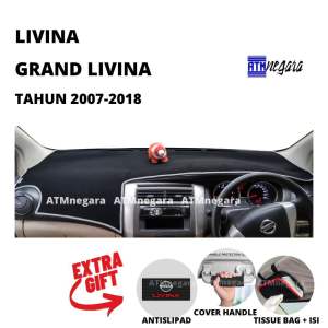 COVER DASHBOARD PREMIUM LIVINA Tahun 2007-2018 Aksesoris Alas Pelindung Dasbor Mobil