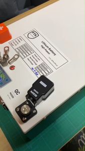 NMC 24V 120Ah 150Ah กล่องสแตนเลส ดูสถานะแบตเตอรี่ผ่านมือถือ