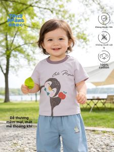 TONGLIANCHUXIN | Áo Thun Trẻ Em Hình Cartoon Cotton