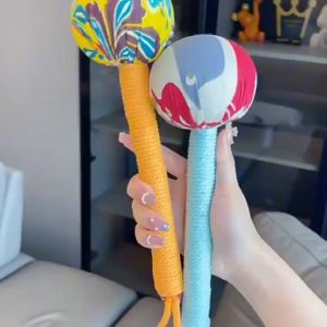 【现货】 31cm Wormwood Mixed Herbal Handheld Massage Hammer 艾草养生锤经络拍打全身筋络捶肩背神器