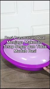 Basi Prasmanan Oval GR Tempat Penyimpanan Makanan Sayur Buah