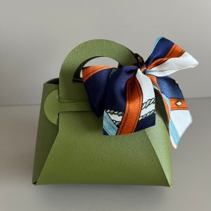 Túi Quà Tặng Bằng Da Cho Quà Cưới Nơ Cá Nhân Hóa Quà Eid Mubarak Bao Bì Kẹo Trang Sức Bán Buôn Tiện Lợi