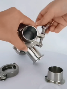 Cùm Clamp Vi Sinh Inox 304 - Kẹp Nối Ống Nhanh | Đai Kẹp Chất Lượng Cao | Dùng Cho Thực Phẩm Dược Phẩm