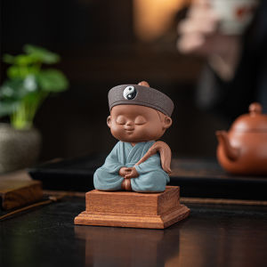 Đạo Sĩ Đồ Trang Trí Nho Nhỏ Tranh Đất Sét Tím Mục Tiêu Nhà Trang Trí Phật Giáo Đạo Sĩ Cao Cấp Đồ Trang Trí Mộc Mạc