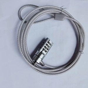 1.2M Laptop Security Lock 4 Digit Password Anti Theft Cable Zinc Alloy Kabel Keselamatan for MacBook