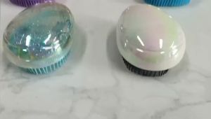 Korea Magic Massage Hair Comb 星空鸡蛋梳塑料按摩梳TT美发梳防打结顺发梳