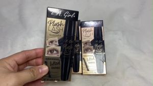 L.A. Girl Plush Lash Mascara Voluminous Lifted Lashes Velvety Black Volumizes Long wearing Smudge proof Mascara 10g