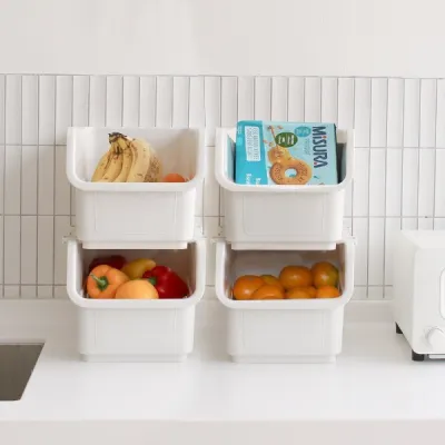 Happy Home | Hh Mono Stackable Multi-Purpose 4-Tier Basket