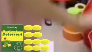 MoonSpry 10 Packs Rat Repellent Pills Slow Release Odor Pest Control For Outdoor Courtyard Indoor Multiple Areas