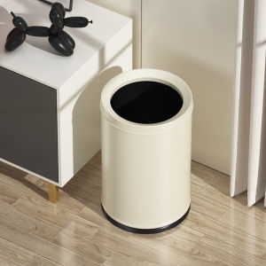 9L/10L/12L ขยะแบบเปิด โลหะคู่สำหรับห้องน้ำ ห้องนอน ห้องนั่ง เล่น ครัว สำนักงาน
