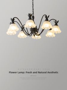FANZHEN | French Country Bellflower Pendant Light