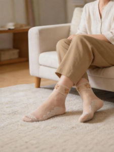 WUUJIA+ | Anti-slip Anti-snag Maternity Cotton Mid-Calf Socks