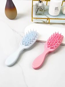 Long Hair Shampoo Comb Meridian Portable Scalp Massage Comb (2PCS)