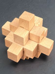 Wooden Liu Bowen Lock Puzzle Toy Creative Science Gift for School Science Museum Activities Male Female 14 Years And above