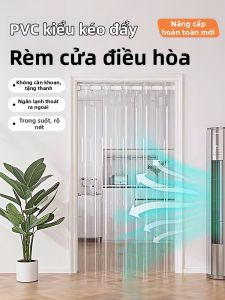 ZTION | Heat Retention Clear No-Drill Home Divider Curtain