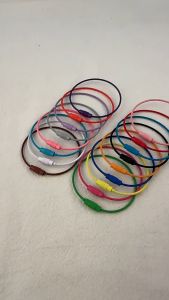 O Ring Besar/Tali Kawat Gantungan Kunci Mobil / Aksesoris Tas Warna-Warni Harga/1Pc