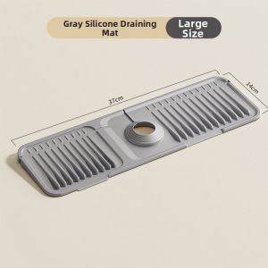 youqin | Silicone Splash-Proof Slope Drain Mat