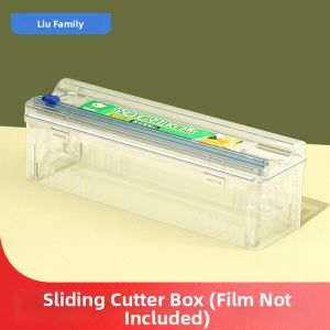 HANSHILIUJIA | Food Grade Commercial & Home Use Plastic Wrap Cutter Large Roll
