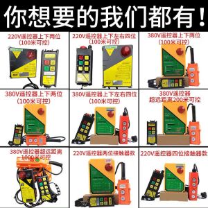 Industrial Wireless Remote Controller Micro Electric Hoist Days Driving Crane Heavy Hoist 220 V380 Adjustable