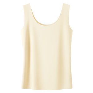 Miiow | Ice Silk Vest Womens Summer Thin Breathable Cool Feeling Sleeveless Backless Base Layer Camisole Tank Top MiiOW Cat Person