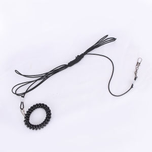 Parrot Leash for Outdoor Walking Training Flight Training Foot Chain Ring for Budgerigar Crow Peacock Parrot Training Equipment