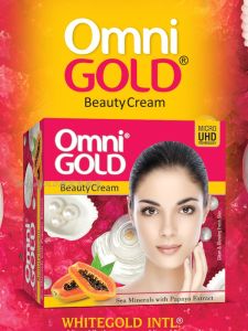 Omni Gold Anti Marks Cream Brightens Skin Tone Fades Dark Marks Beauty Face Cream Olive Oil Anti Wrinkle Skin Care for Adults