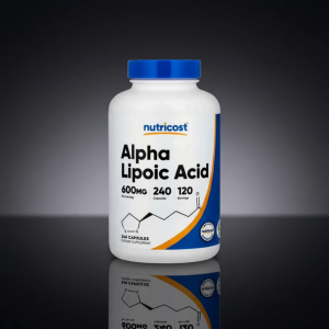Nutricost Alpha Lipoic Acid 600mg per Serving 120 Vegan Capsules - Non-GMO Gluten-Free Dietary Supplement