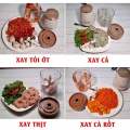 Máy xay Osaka xay thịt sinh tố đa năng 700ml, máy xay mini đa năng 700ml chính hãng xay sinh tố thịt cá các loại. 