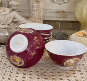 Set 6 chén nước Chấm Sauce cổ điển