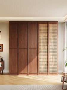 Natural Non-Formaldehyde New Design Wooden Wardrobe
