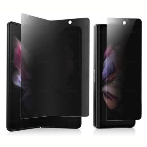 Privacy External Inner EPU Hydrogel Film For Samsung Galaxy Z Fold 5 4 3 Z Flip 5 4 3 Anti-Spy Peeping Soft Screen Protector Matte